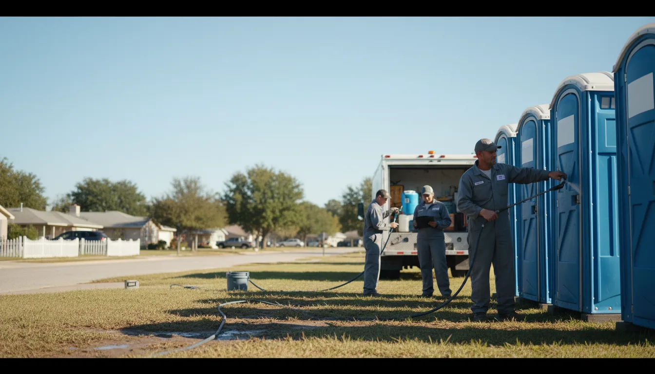 Long-Term Portable Toilet Rental in Melrose, LA near me